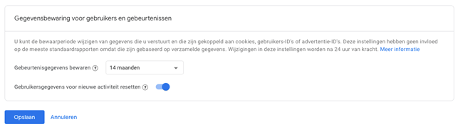 gegevensbewaring gegevensbewaring