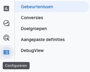 gebeurtenissen ga4 gebeurtenissen ga4
